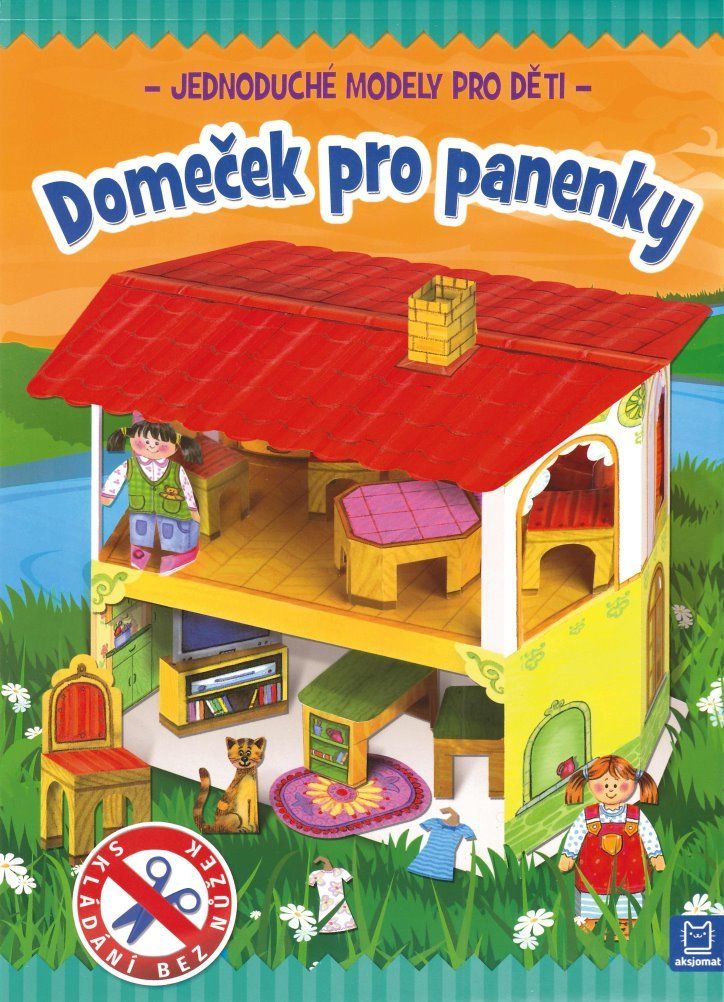 AKSJOMAT Domeček pro panenky – Jednoduché modely pro děti - obrázek 1