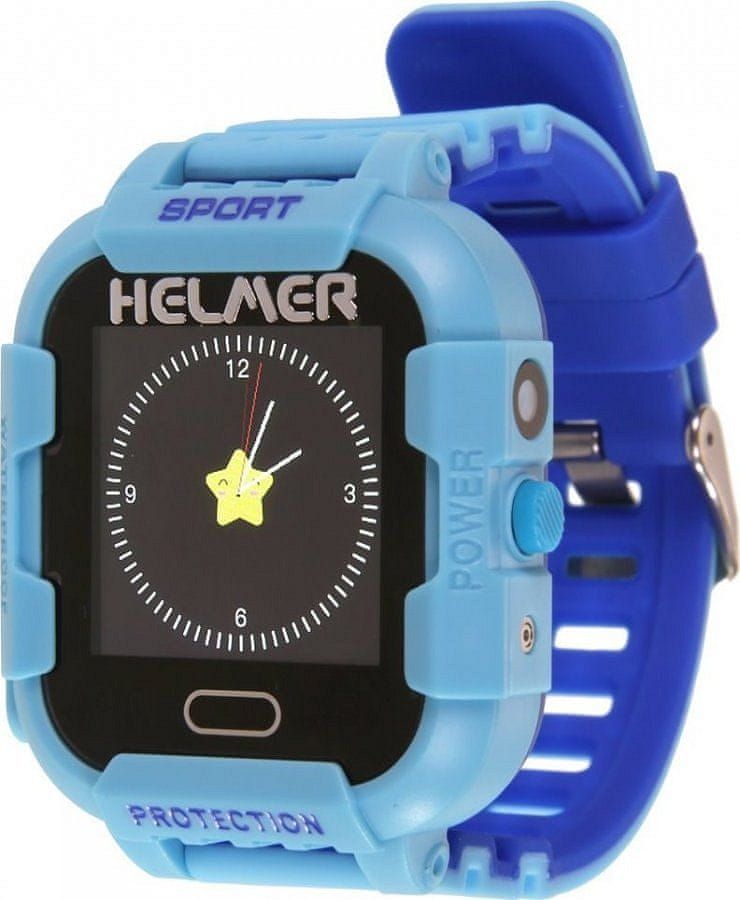 Helmer OPRAVENÉ - HELMER dětské hodinky LK 708 s GPS lokátorem/ dotykový display/ IP67/ micro SIM/ kompatibilní s Android a iOS... - obrázek 1