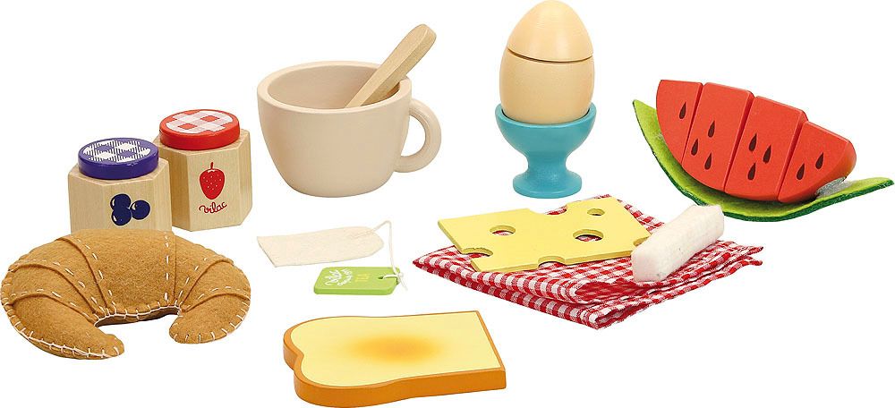 Vilac Dřevěný snídaňový set - obrázek 2