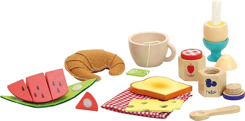 Vilac Dřevěný snídaňový set - obrázek 3