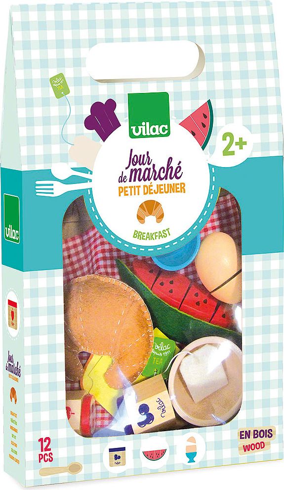 Vilac Dřevěný snídaňový set - obrázek 5