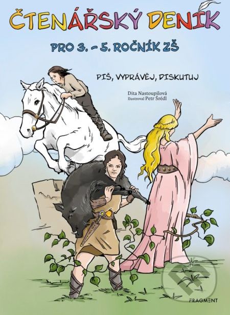 Čtenářský deník pro 3. – 5. ročník ZŠ - Dita Nastoupilová, Petr Šrédl (ilustrácie) - obrázek 1