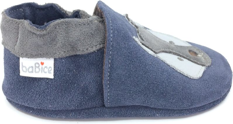 Kožené capáčky BaBice SoftSole Fox Head Jeans Velikost: 17 - obrázek 2