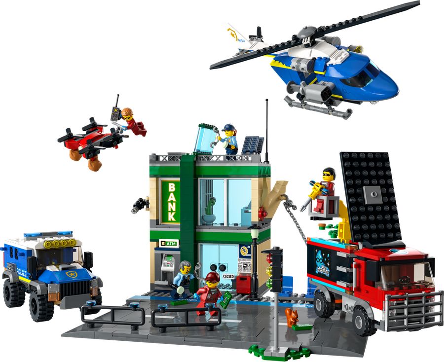 LEGO Policejní honička v bance 60317 - obrázek 3
