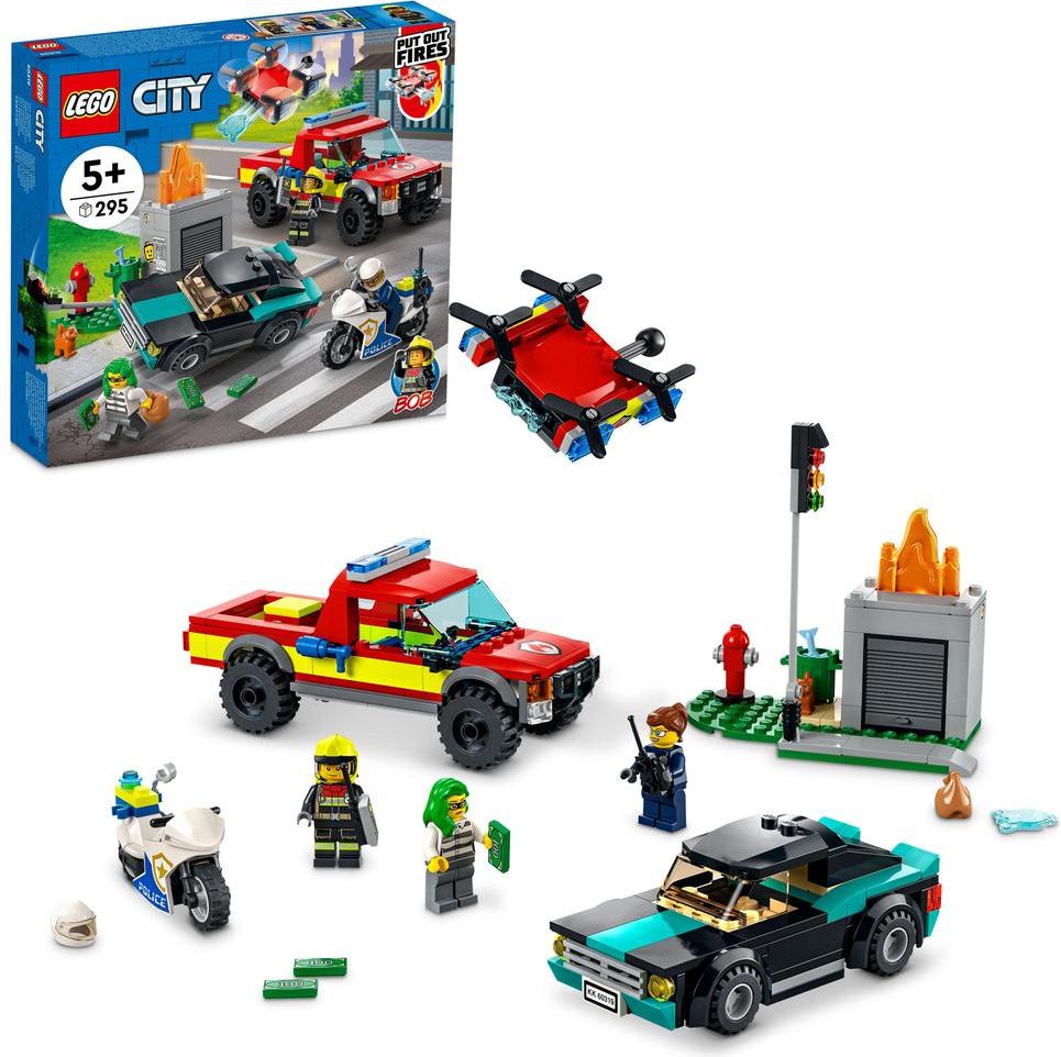 LEGO Hasiči a policejní honička 60319 - obrázek 2
