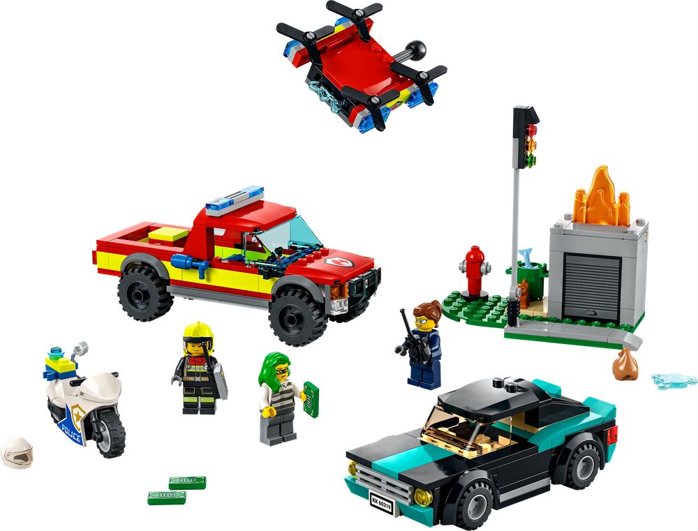 LEGO Hasiči a policejní honička 60319 - obrázek 3
