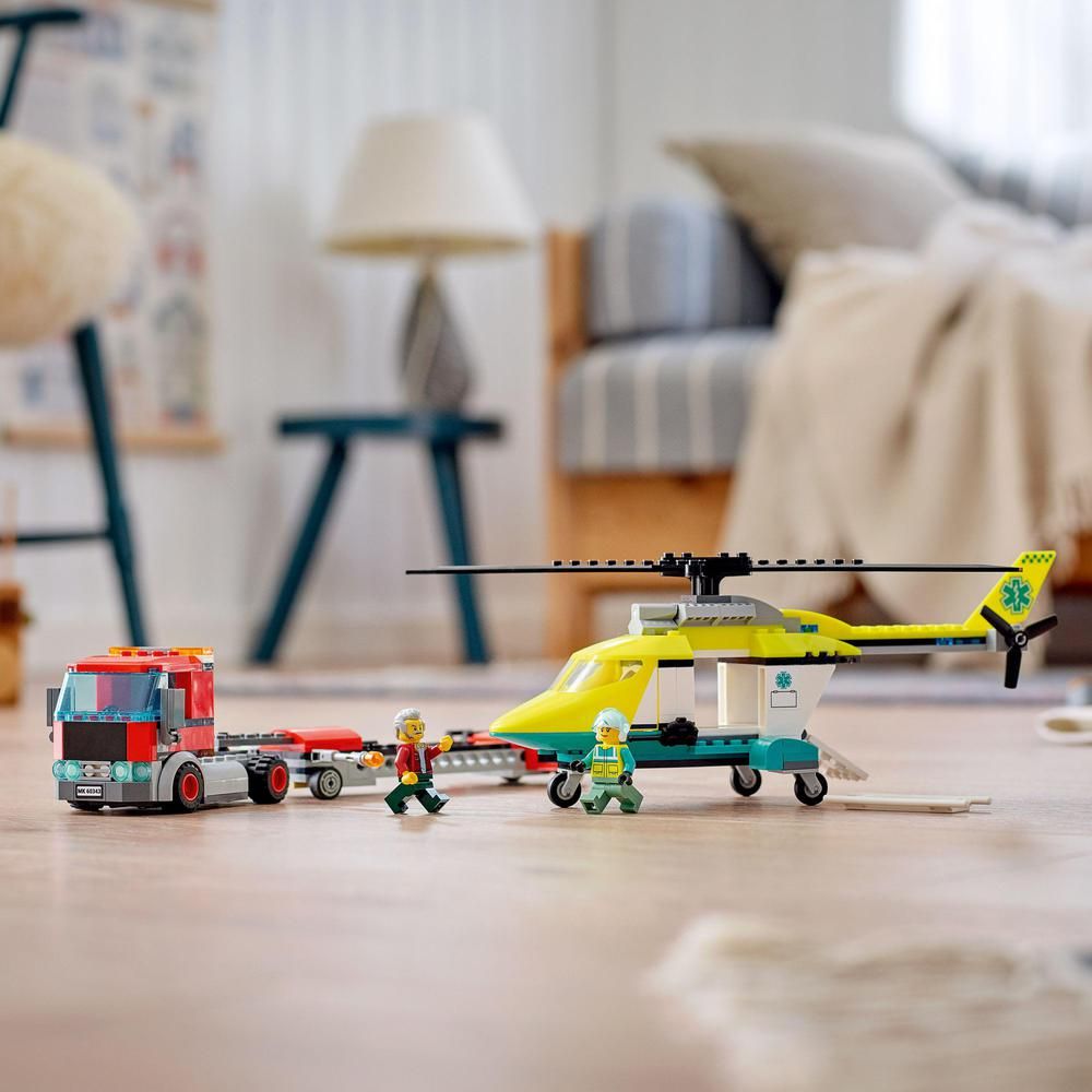 LEGO Přeprava záchranářského vrtulníku 60343 - obrázek 6