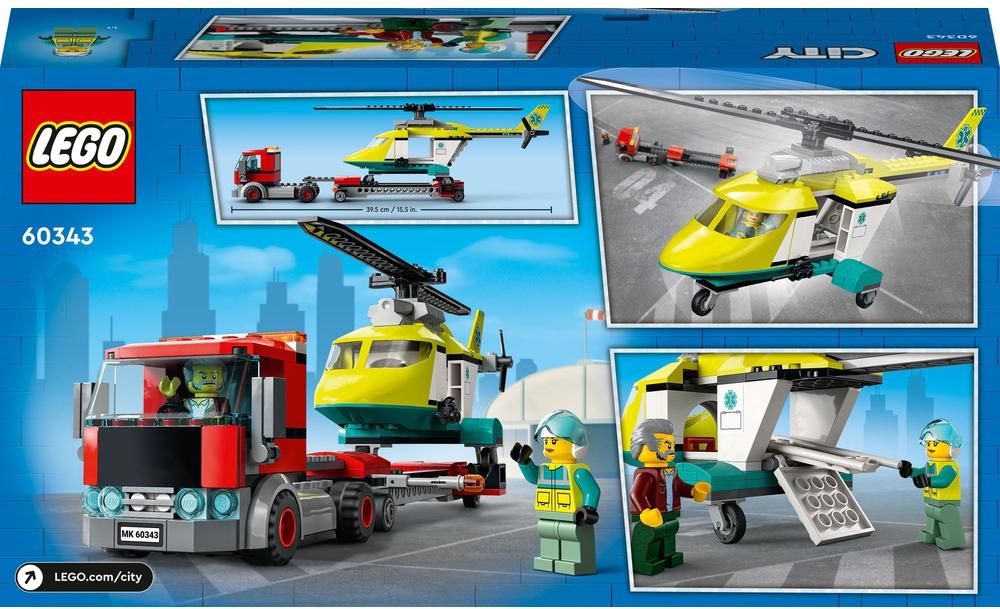 LEGO Přeprava záchranářského vrtulníku 60343 - obrázek 7