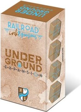 Horrible Guild Railroad Ink Challenge: Underground Expansion - obrázek 1