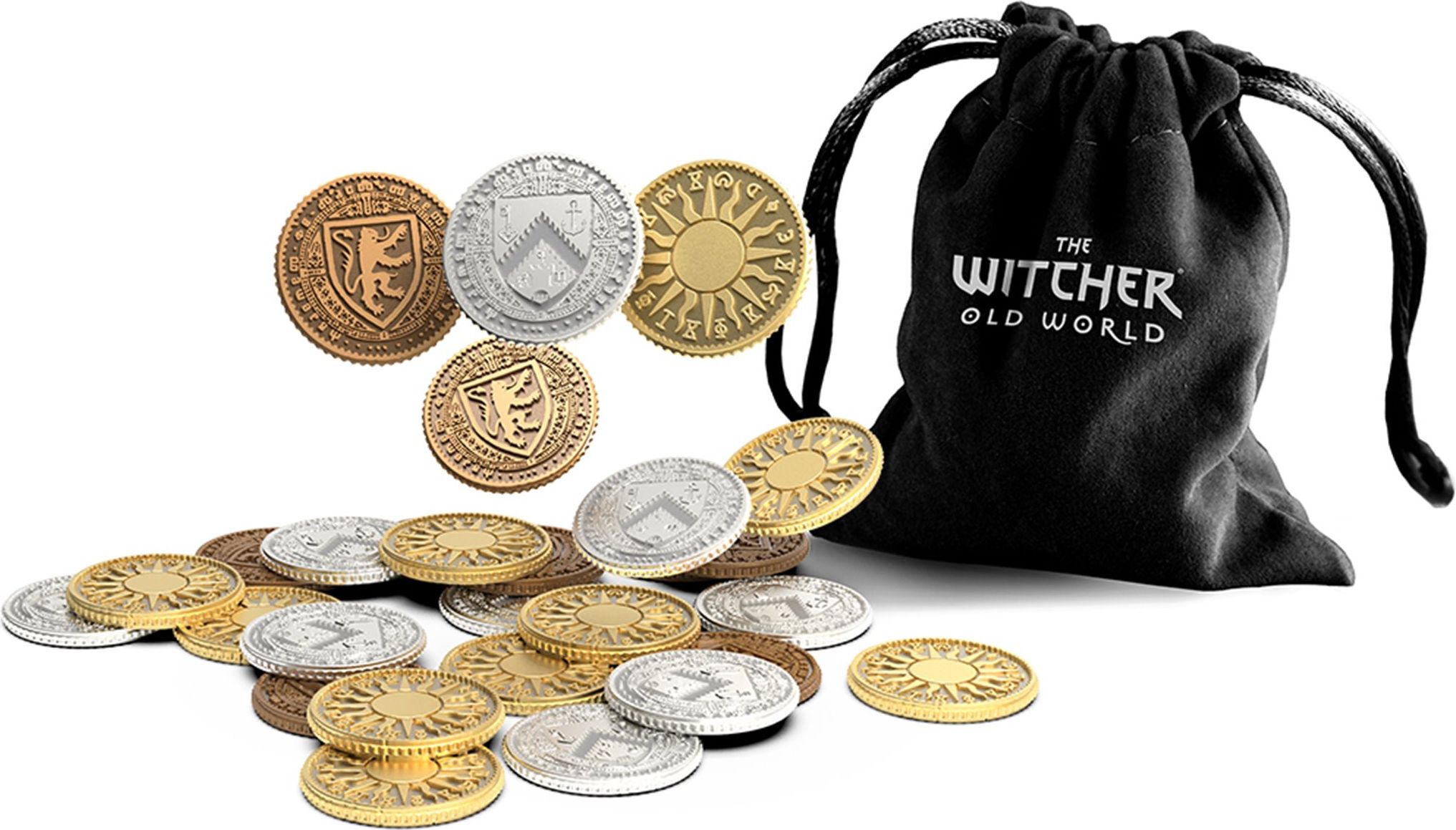 Rebel The Witcher: Old World Metal Coins - obrázek 1