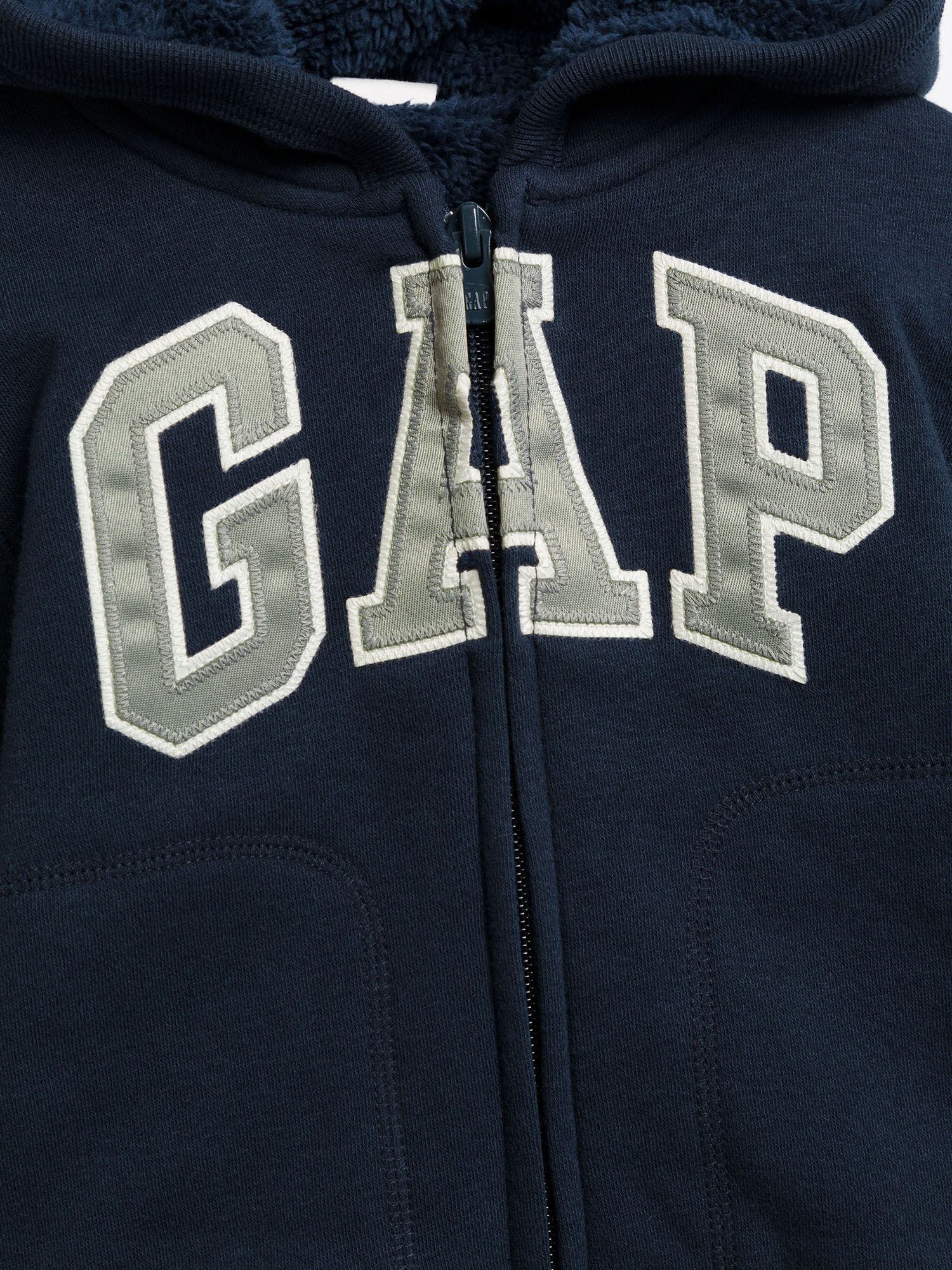 Modrá klučičí mikina GAP Logo - 92 - obrázek 3