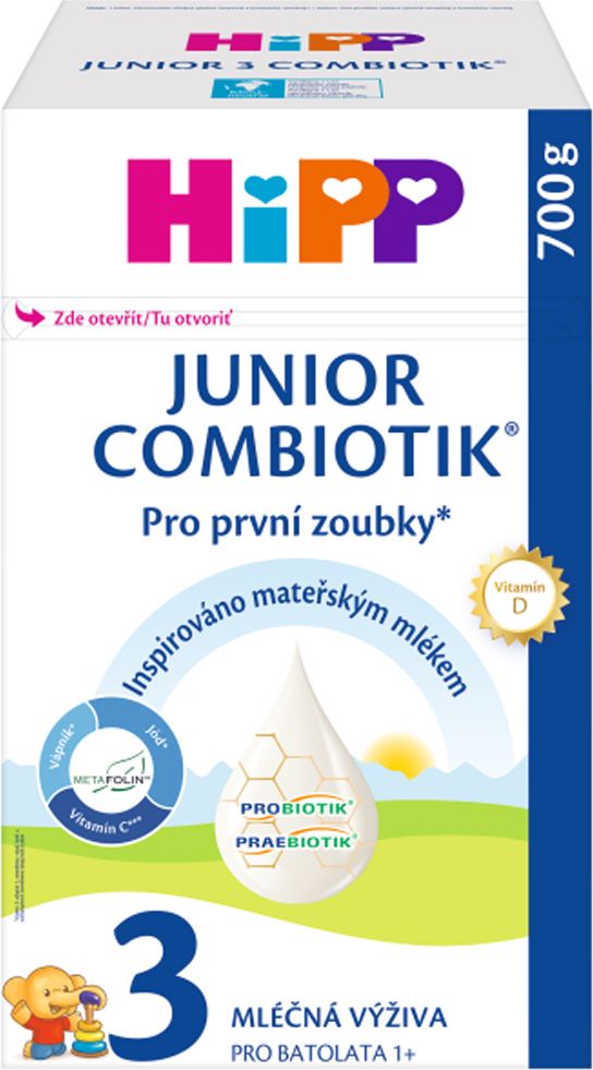 HiPP 3 Junior Combiotik® Batolecí mléko od uk. 1. roku, 700 g - obrázek 2