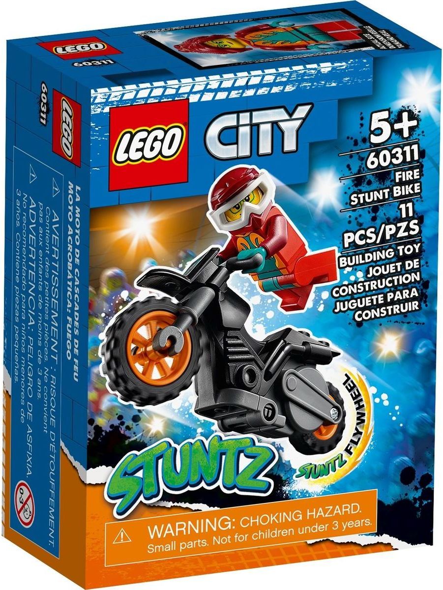 LEGO® City 60311 Ohnivá kaskadérská motorka - obrázek 11