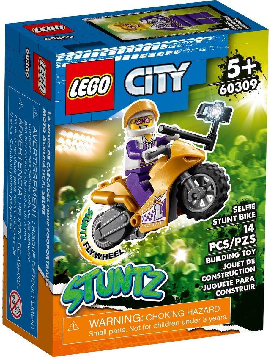 LEGO® City 60309 Kaskadérská motorka se selfie tyčí - obrázek 7