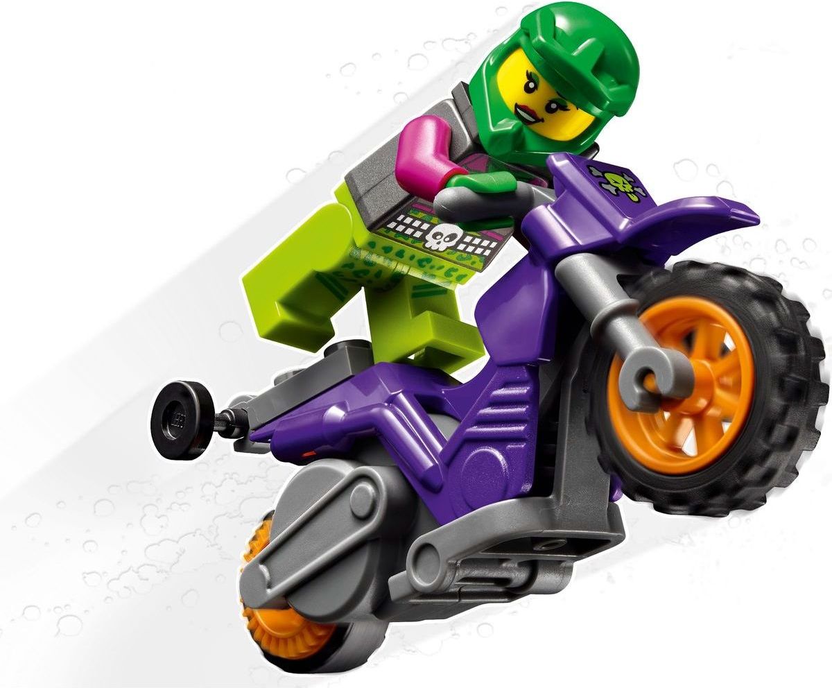 LEGO® City 60296 Kaskadérská wheelie motorka - obrázek 6