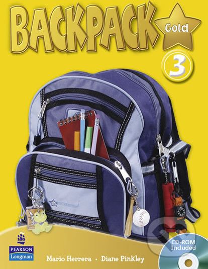 BackPack Gold New Edition 3: Students´ Book w/ CD-ROM Pack - Diane Pinkley - obrázek 1