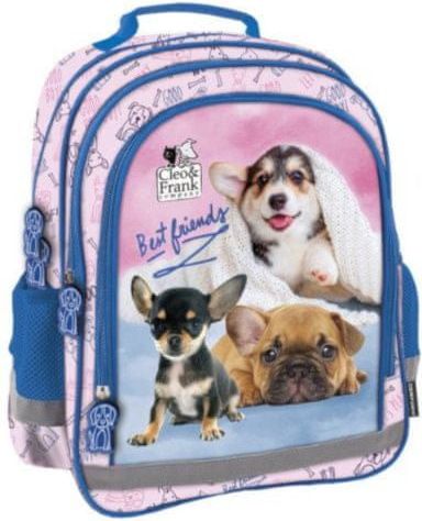Cleo & Frank dívčí batoh, 19 litrů, růžový - obrázek 1