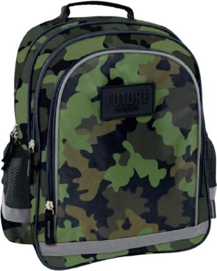 Helieli chlapecký batoh, 19 litrů, vojenská zelená - obrázek 1