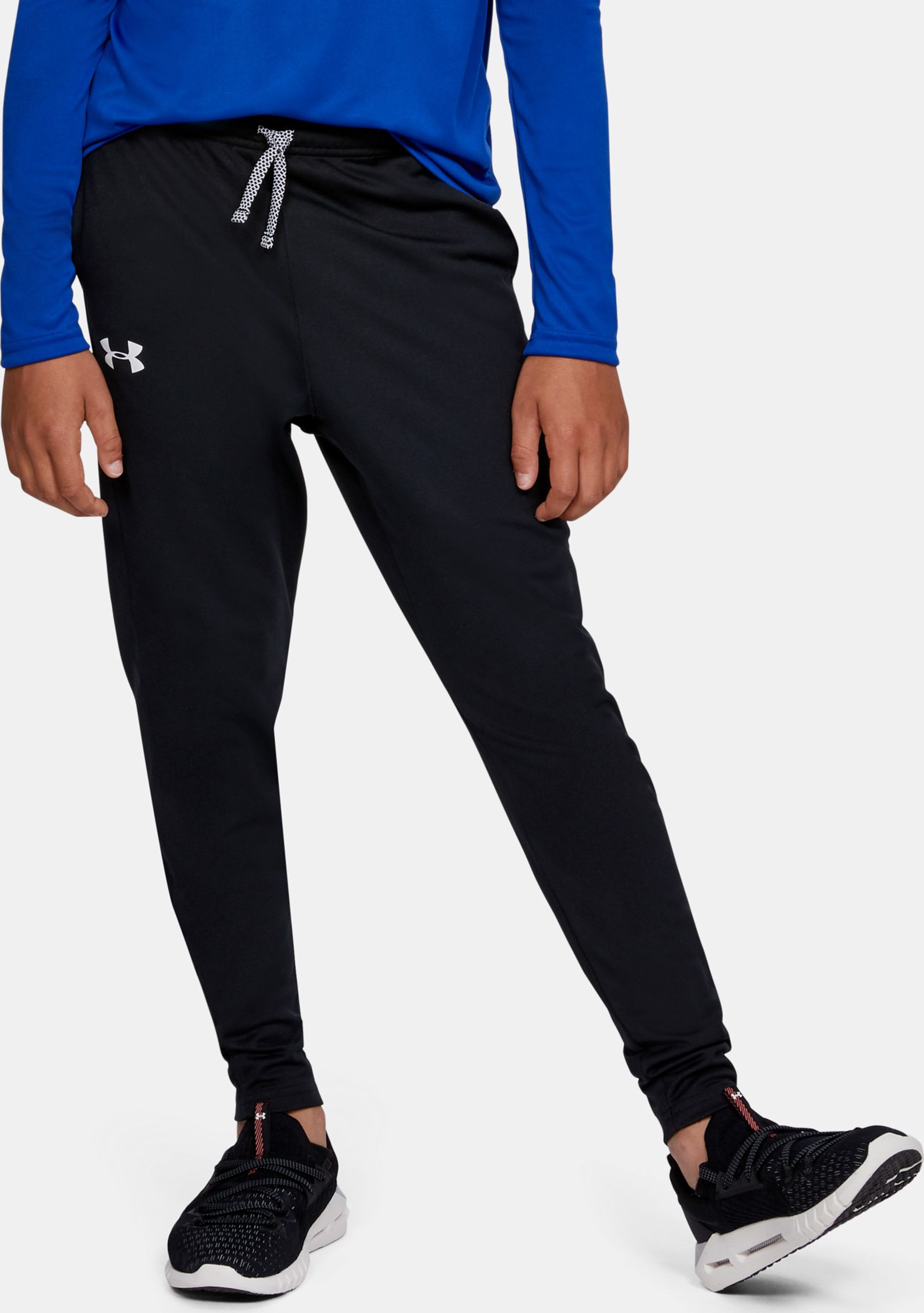 Černé klučičí tepláky Brawler Under Armour - 128 - obrázek 1