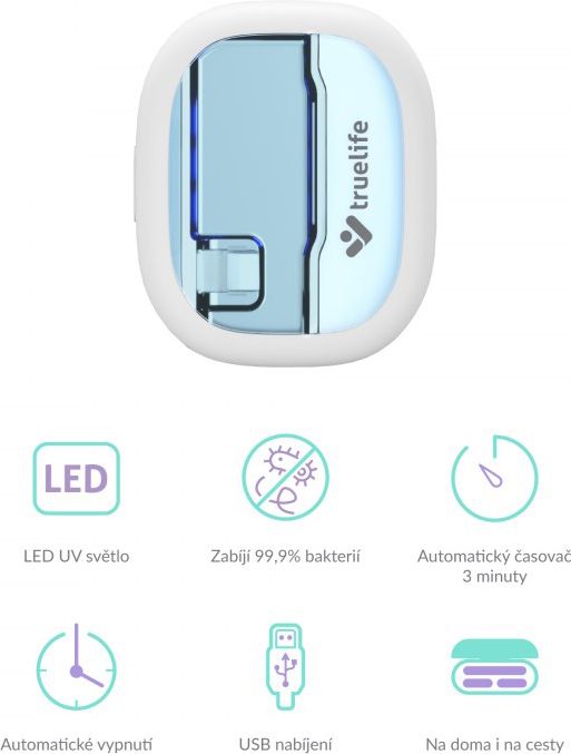 TRUELIFE UV Sterilizátor zubních kartáčků - obrázek 2