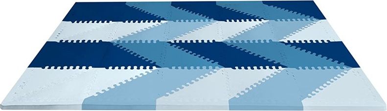 SKIP HOP Puzzle pěnové modré 72 ks, 10 m + - obrázek 1