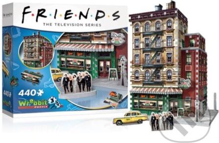 Friends: Puzzle Wrebbit 3D - Central Perk - Distrineo - obrázek 1