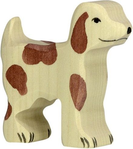 Holztiger - Dřevěné zvířátko, Pes hlídací štěně - obrázek 1