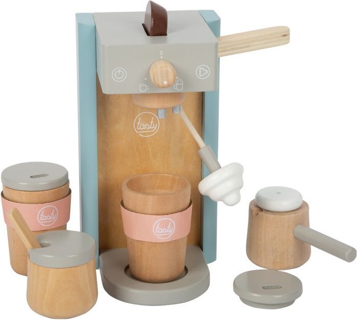 Kuchyň - Kávovar dětský dřevěný Tasty (Legler) - obrázek 1