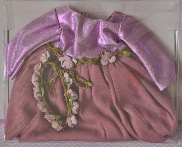 Obleček na kloubovou panenku Lidii - baletku 60 cm - obrázek 1