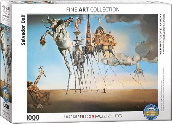 Puzzle EuroGraphics Dalí - Pokušení sv. Antonína - obrázek 1