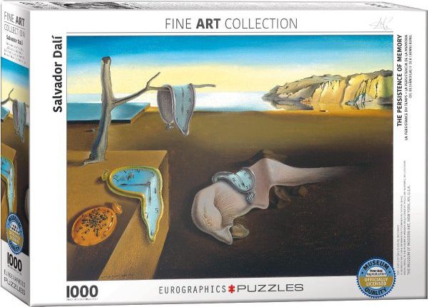 Puzzle EuroGraphics Dalí - Persistence paměti - obrázek 1