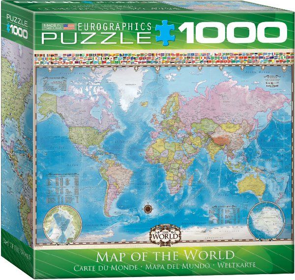 Mapa světa - obrázek 1