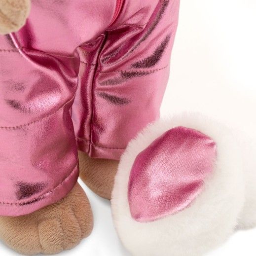 Orange Toys Lucky Doggy  clothing set Mountain Stroll , Růžová třpytivá kombinéza L081 - obrázek 5