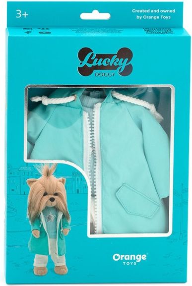 Orange Toys Lucky Doggy  clothing set Urban Style , Růžová sukně a baťůžek L082 - obrázek 5
