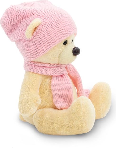Orange Toys Bjorn the Bear: Yellow In Cap Méďa  Bjorn, žlutý v růžové čepičce 17 cm  Ma1994/17 - obrázek 2
