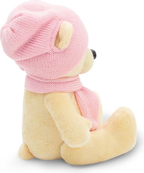 Orange Toys Bjorn the Bear: Yellow In Cap Méďa  Bjorn, žlutý v růžové čepičce 17 cm  Ma1994/17 - obrázek 3