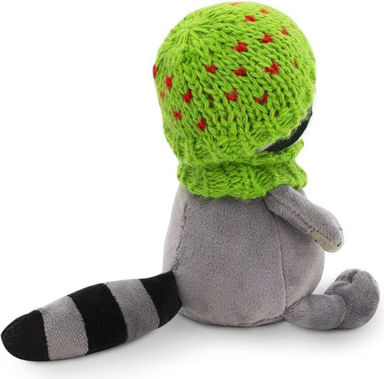 Mýval Denny v jarní zelené čepičce a nákrčníku  od firmy ORANGE TOYS - 15 cm - obrázek 4