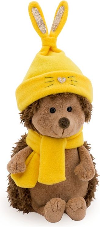Orange Toys  Prickle the Hedgehog in Cap Bunny Ježek ve žluté čepici se zaječími oušky 20 cm OS001-87/20 - obrázek 1