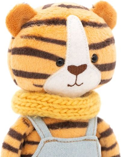 Orange Toys  Life Collection Tiger Kevin tygr Kevin v modrých lacláčích  14 cm  2218/14 - obrázek 4
