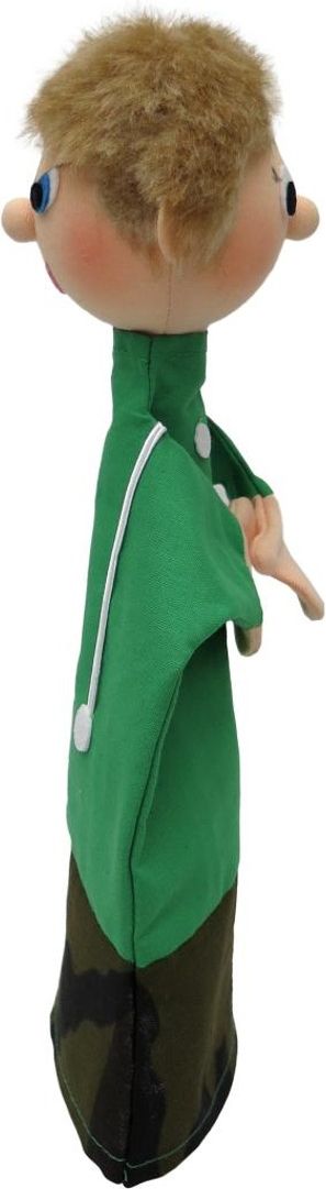 MÚ Brno textilní maňásek na ruku 22648A zlý kluk 27 cm - obrázek 6
