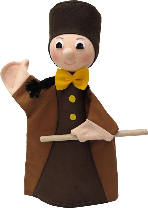 MÚ Brno textilní maňásek na ruku 22679B Guignol 29 cm - obrázek 1