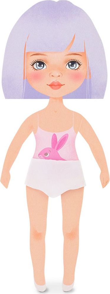 ORANGE TOYS obleček na  panenky Sweet Sisters -růžové šaty s růžičkami  S03 - obrázek 3
