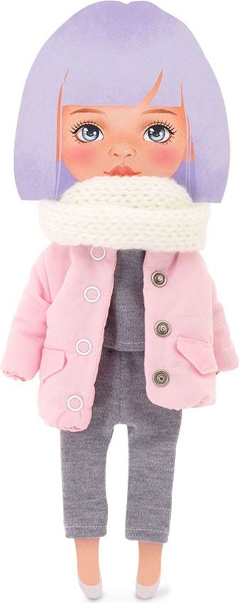 ORANGE TOYS obleček na  panenky Sweet Sisters -obleček s růžovou bundou   S11 - obrázek 2