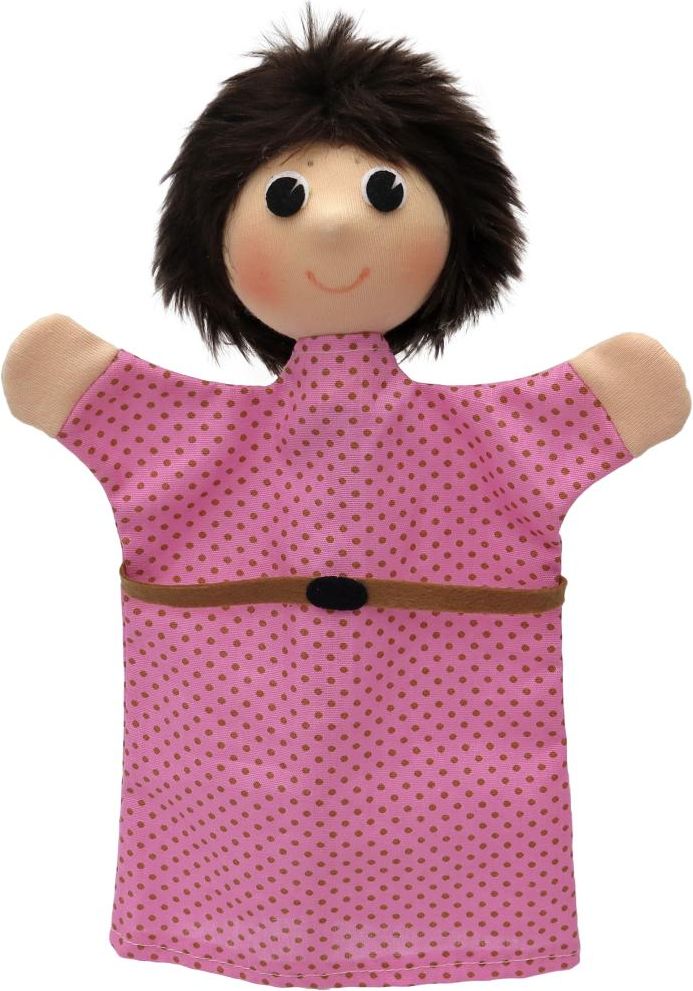 MÚ Brno textilní maňásek na ruku 22893A máma  27 cm - obrázek 1