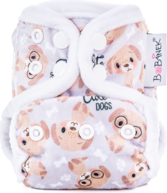 Bobánek Novorozenecké extra jemné svrchní kalhotky patentky - Cute dogs - obrázek 1