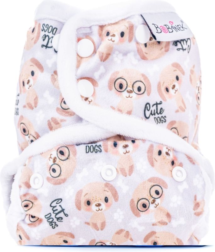 Bobánek Svrchní kalhotky extra jemné patentky - Cute dogs - obrázek 2