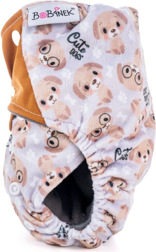 Bobánek Extra savá extra jemná AIO plenka patentky - Cute dogs - obrázek 2