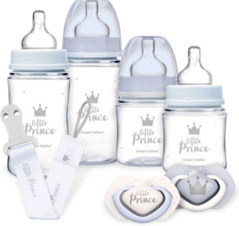 Canpol Babies novorozenecká sada Royal Baby Little Prince modrá - obrázek 3