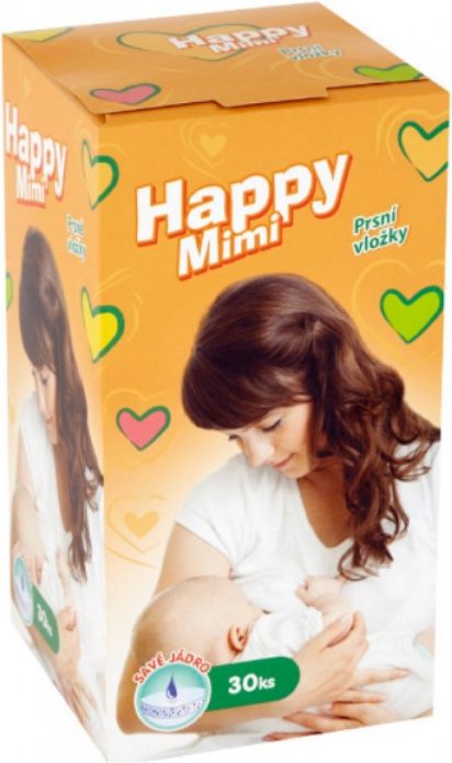 Happy Mimi prsní vložky 30ks - obrázek 1