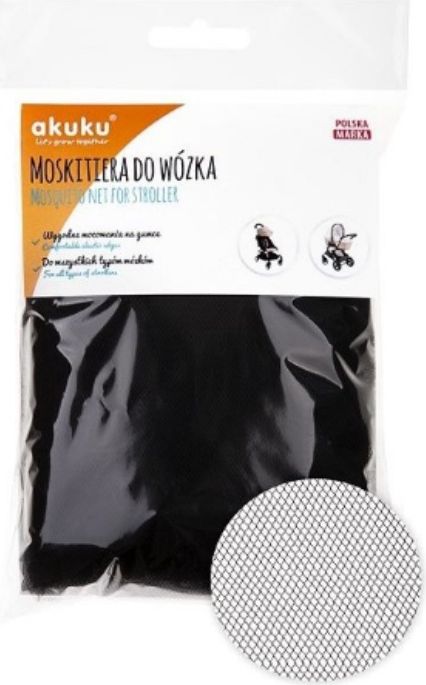 Akuku univerzální moskytiéra černá - obrázek 2